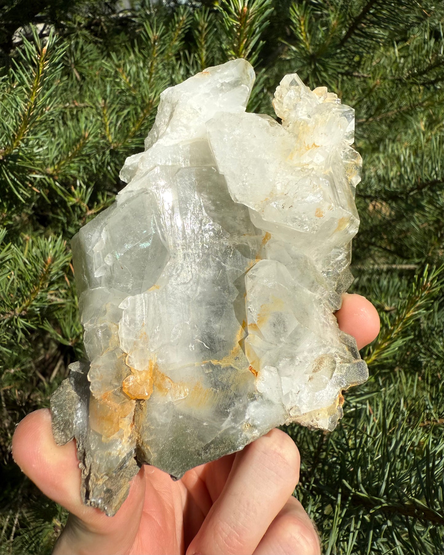 Himalayan Quartz with Chlorite.
