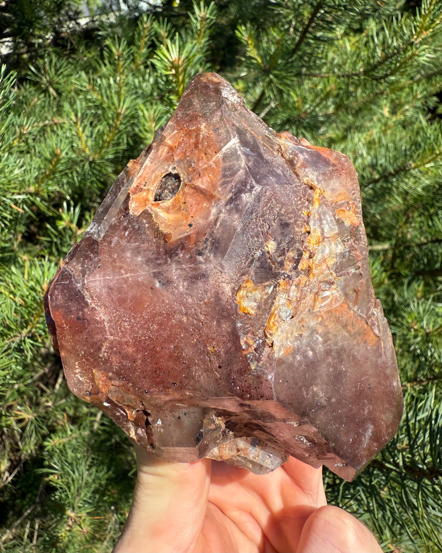 Himalayan Fenster Amethyst.